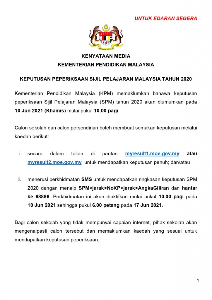 KM_KPM_KEPUTUSAN_PEPERIKSAAN_SIJIL_PELAJARAN_MALAYSIA_TAHUN_2020_page-0001